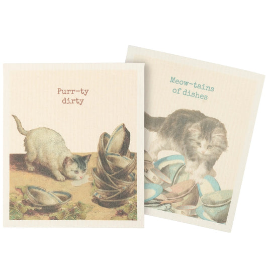 Primitives by Kathy Purrty Dirty Swedish Dishcloth Set