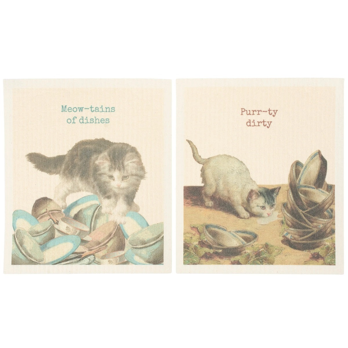 Primitives by Kathy Purrty Dirty Swedish Dishcloth Set