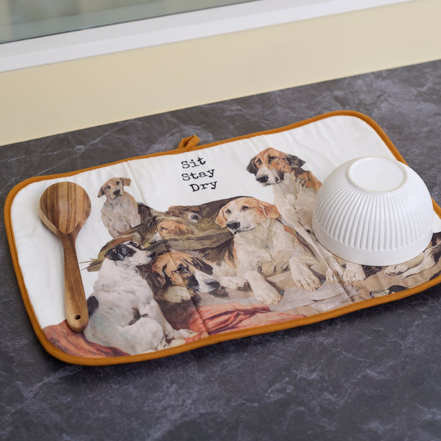 Primitives by Kathy Sit Stay Dry Drying Mat