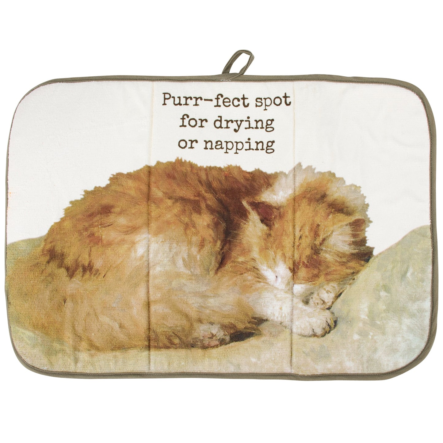 Primitives by Kathy Purrfect Spot Drying Mat