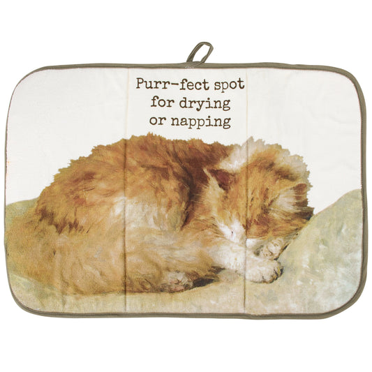 Primitives by Kathy Purrfect Spot Drying Mat