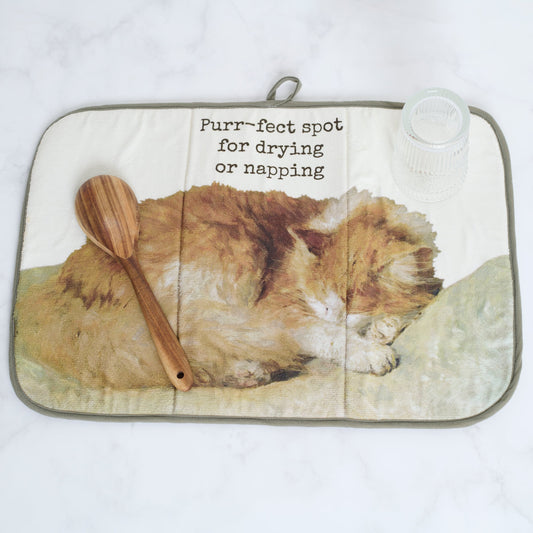 Primitives by Kathy Purrfect Spot Drying Mat