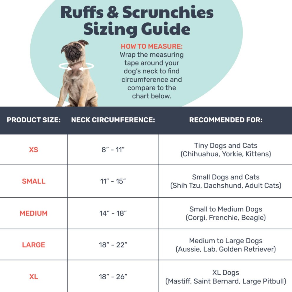 Huxley & Kent Neck Ruff, Buffalo Check, Medium