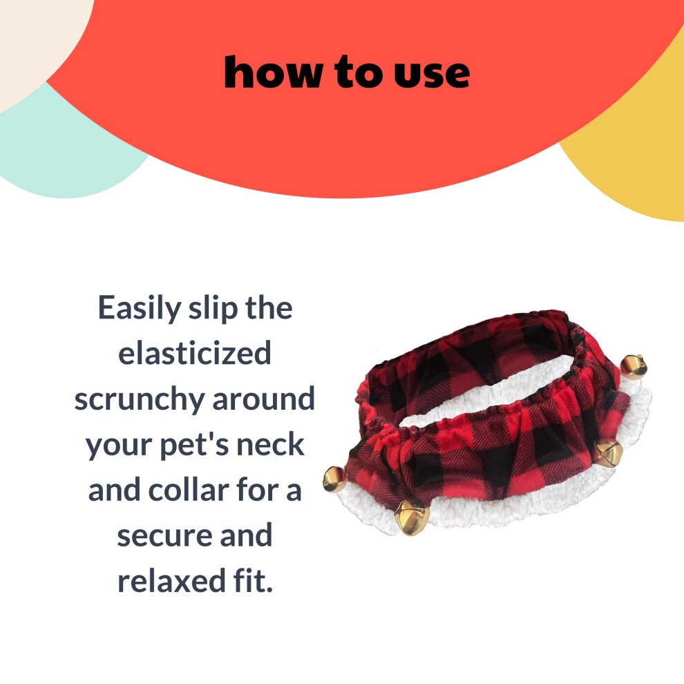 Huxley & Kent Neck Ruff, Buffalo Check, Medium