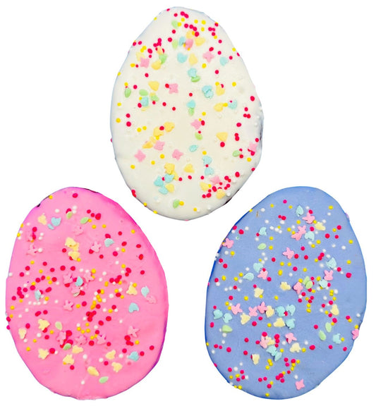 Decorated Easter Egg Dog Treats- 3 Pack