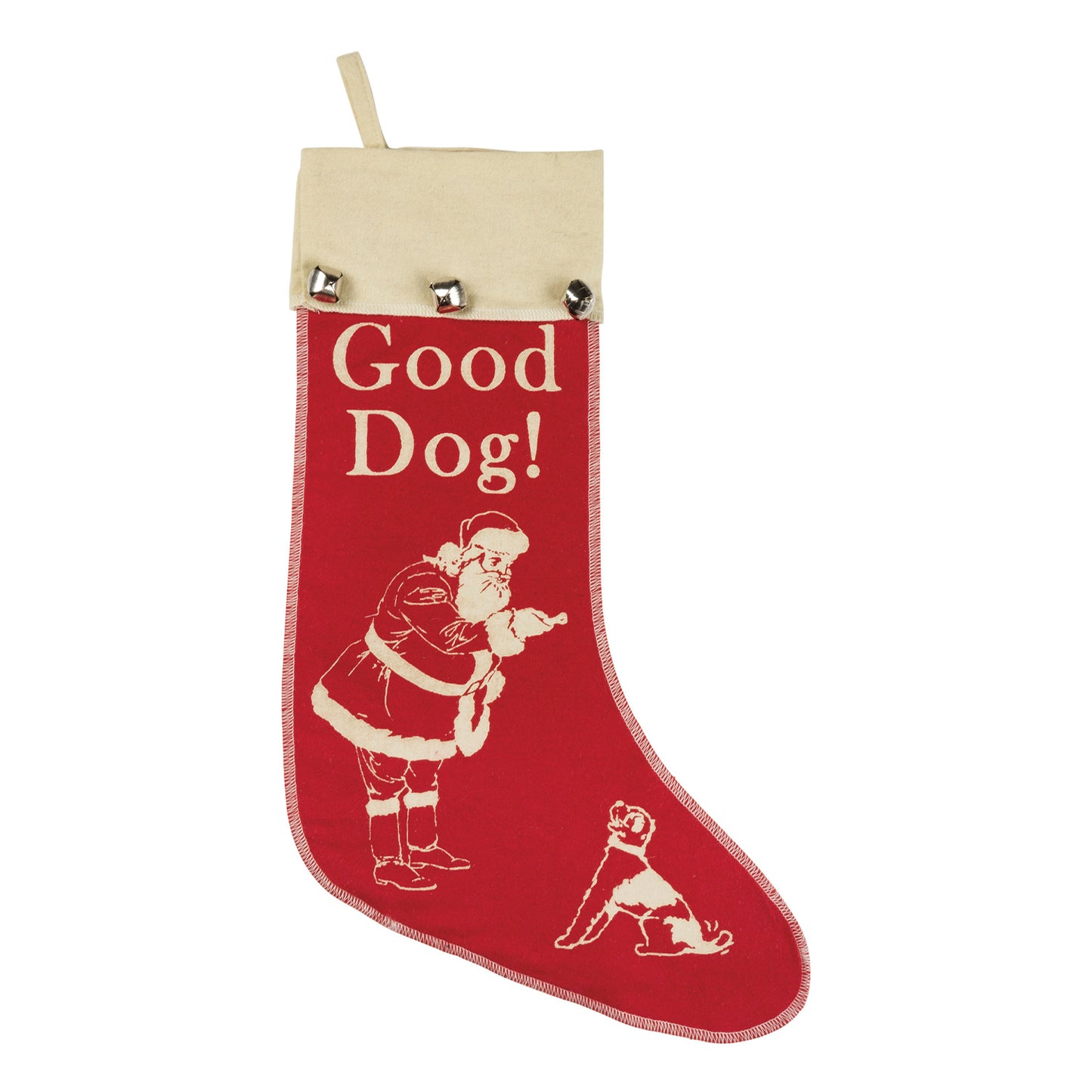 Primitives By Kathy Good Dog Stocking