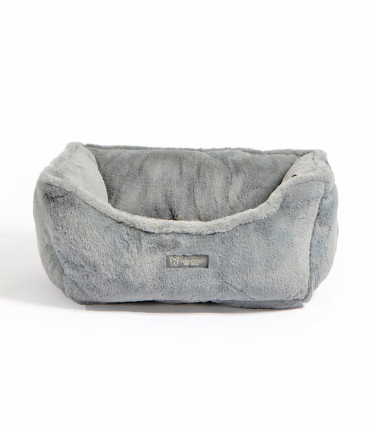 Nandog Cloud Reversible Dog Pet Bed - Light Gray