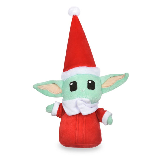 Star Wars: Holiday 6" Grogu Santa Squeaker Pet Toy