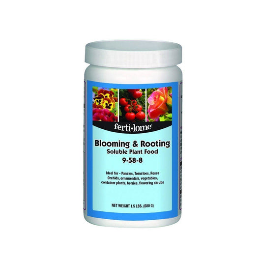Fertilome (11772) Blooming & Rooting Soluble Plant Food 9-58-8 (1.5 lbs)