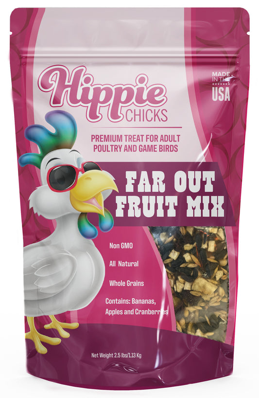 Hippie CHICKS Far Out Fruit Mix Whole Grains Treats - 2.5 Lbs