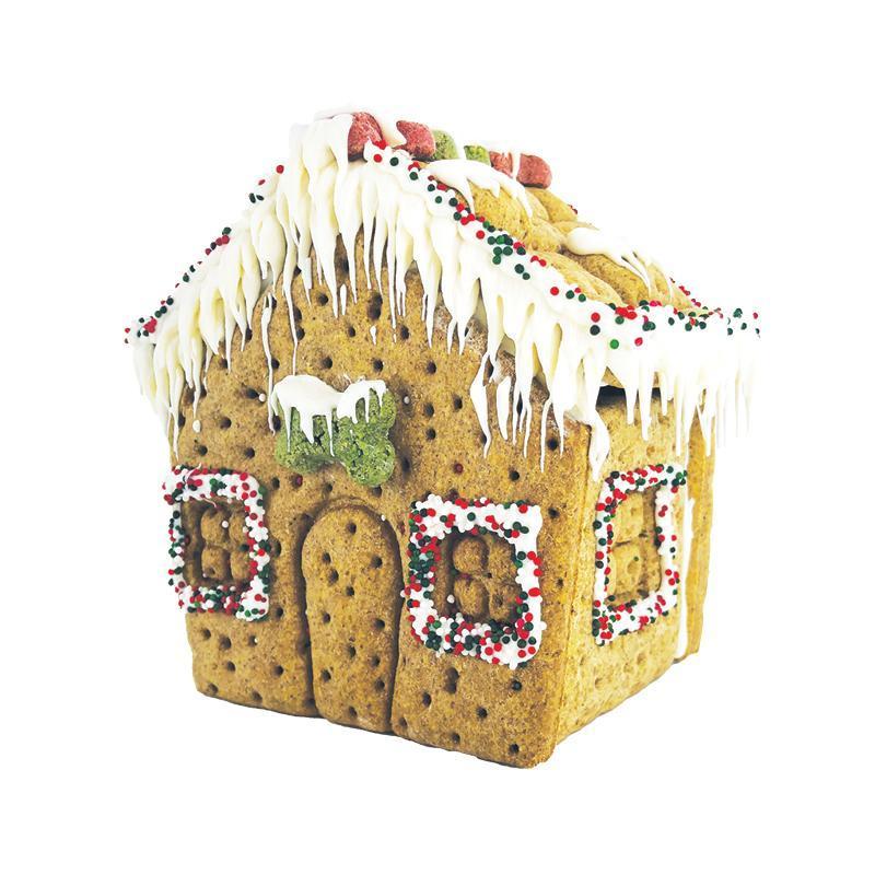 Bosco & Roxy's Gingerbread Dog House Decorating Kit Christmas Dog Treat