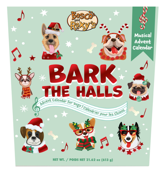 Bosco & Roxy's 24 Dog Days of Christmas Advent Treat Calendar