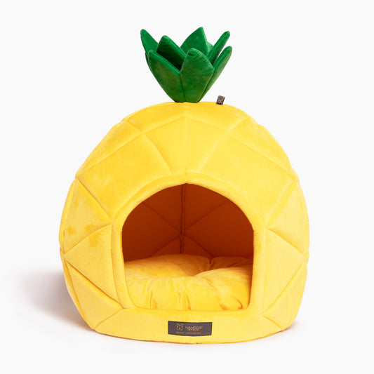 Nandog Pineapple Shape Micro Flees Pet Bed - Large