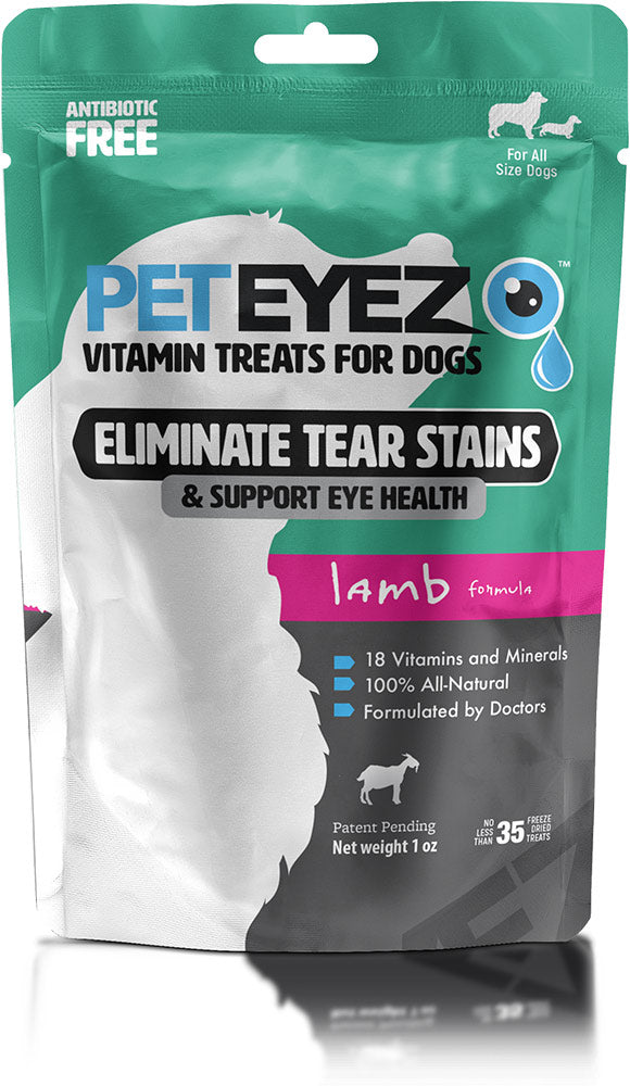 Pet Eyez Vitamin Treats for Dogs - Lamb Flavor