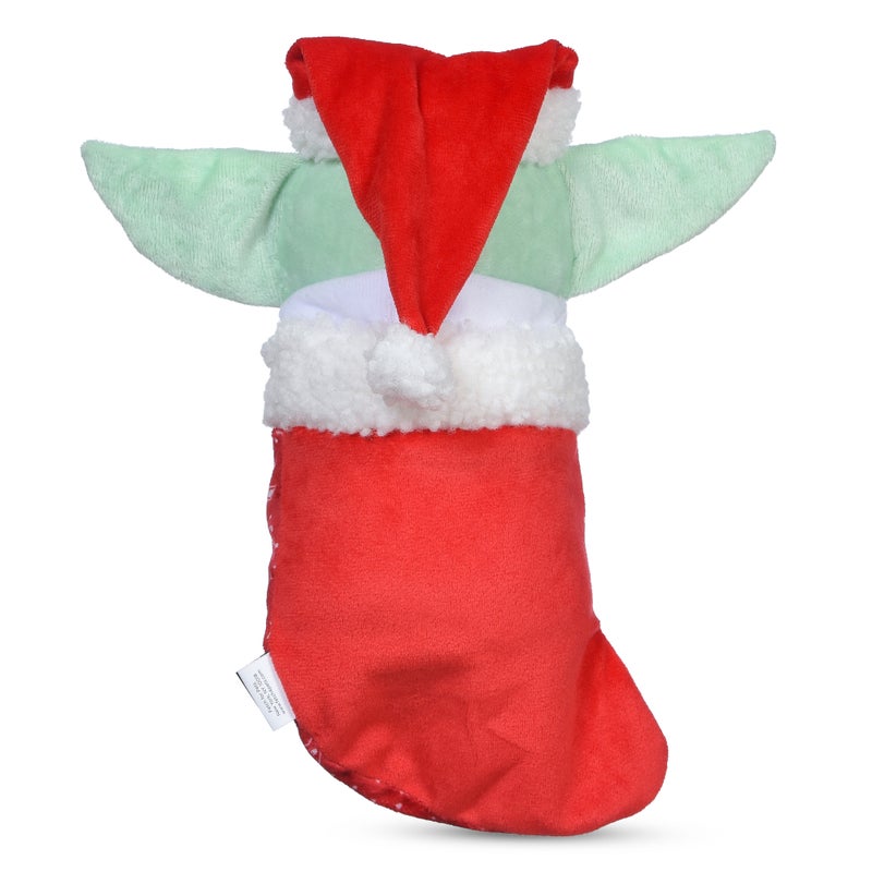 Star Wars: 10" Holiday Grogu Stocking Burrow Toy