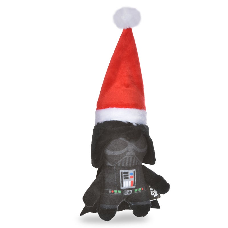 Star Wars: 6" Holiday Darth Vader Santa Squeaker Pet Toy