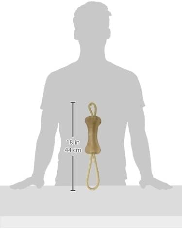 Spot Dura-Fused Leather Bone Tug Dog Toy - 18"