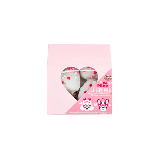 Love My Dog Packaged Confetti Hearts Valentine's  Be Mine Furever Dog Treats