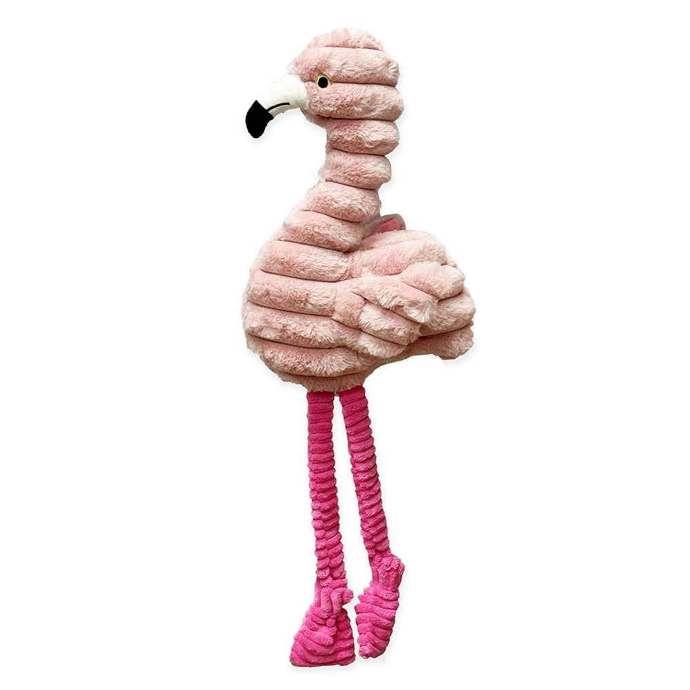 Pet Lou Zoo Friends Flamingo Squeak Toy - 26"