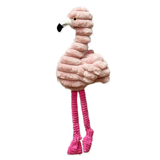 Pet Lou Zoo Friends Flamingo Squeak Toy - 26"