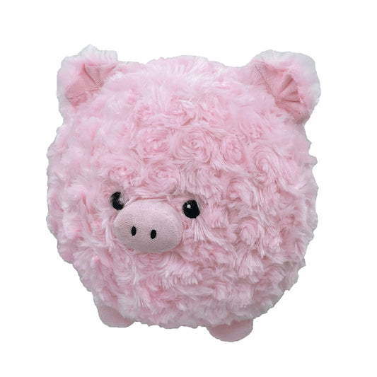 PetLou Pig Ball Pink, 8-inches Height, Plush Toys