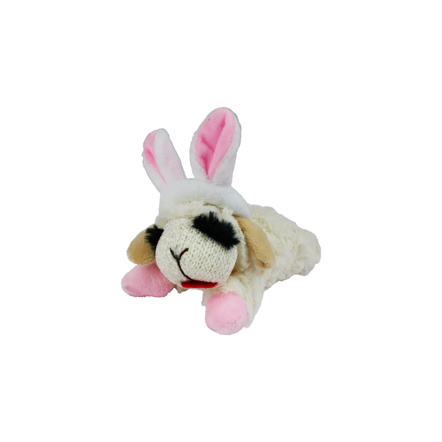 MultiPet Lambchop Easter Bunny Ears 10" Dog Toy