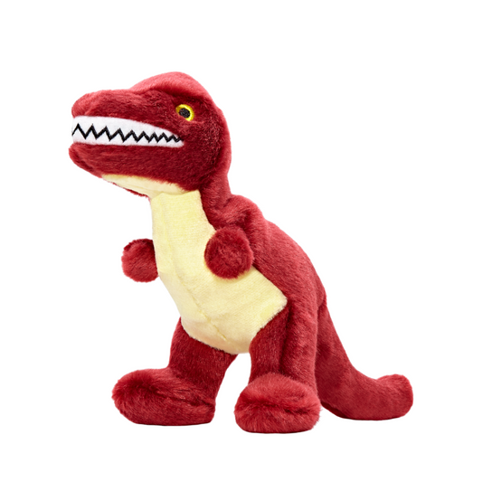 Fluff & Tuff Tiny T-Rex Plush Dog Toy