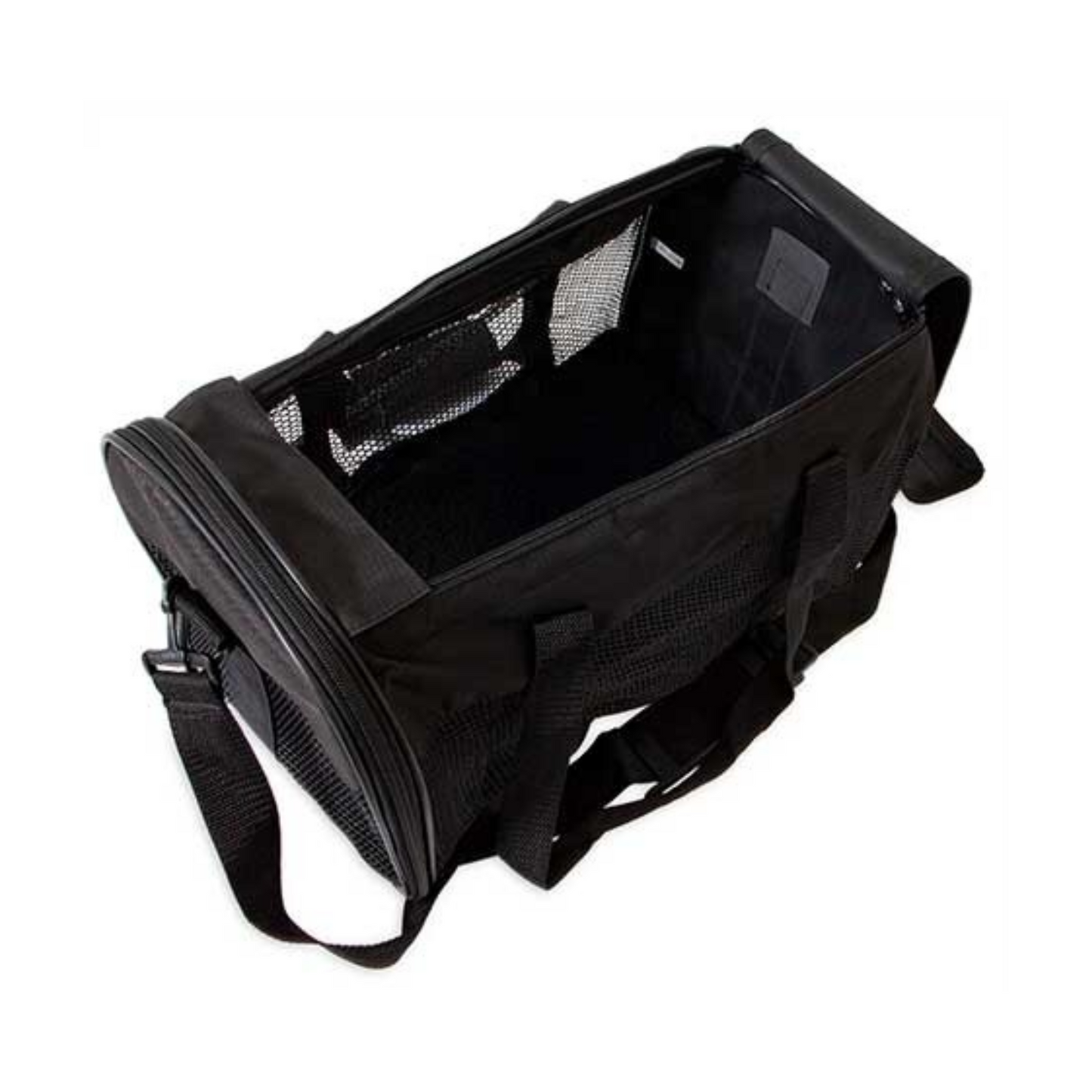 Petmate Soft Sided Kennel Cab Pet Carrier - Black(Medium)