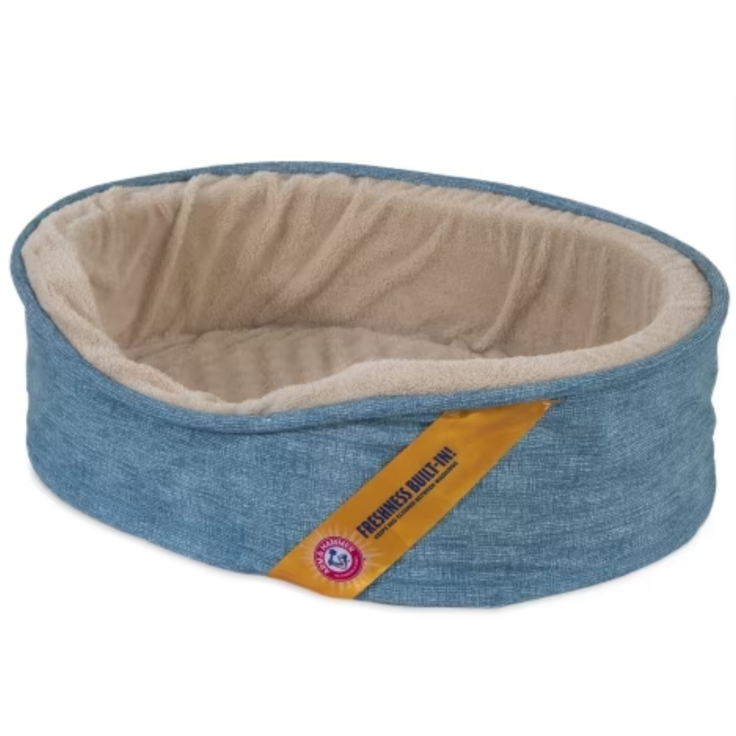 Petmate Arm & Hammer Oval Foam Lounger Bed- DS
