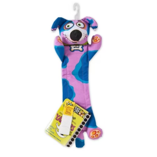 Fat Cat Incredible Strapping Flip Flop Yankers Dog Toy - Assorted (14" Long x 3" Wide)