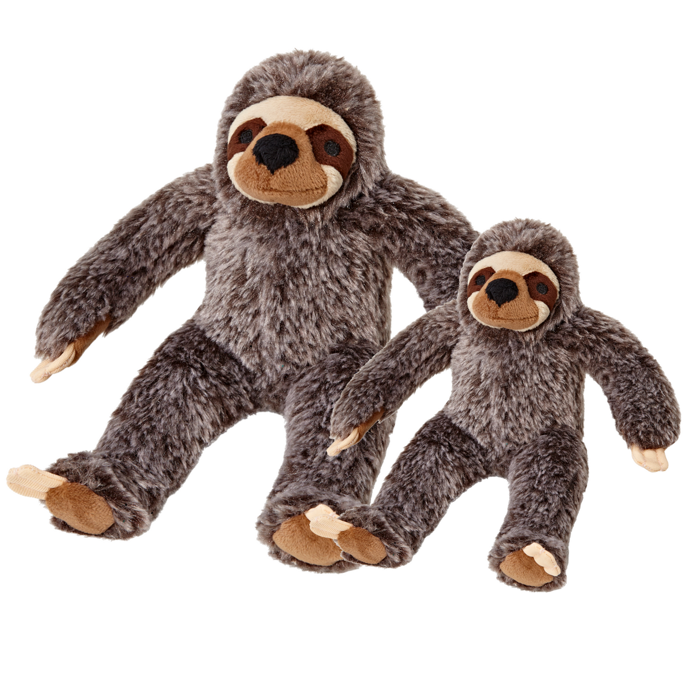 Fluff and Tuff Sonny Sloth Dog Toy