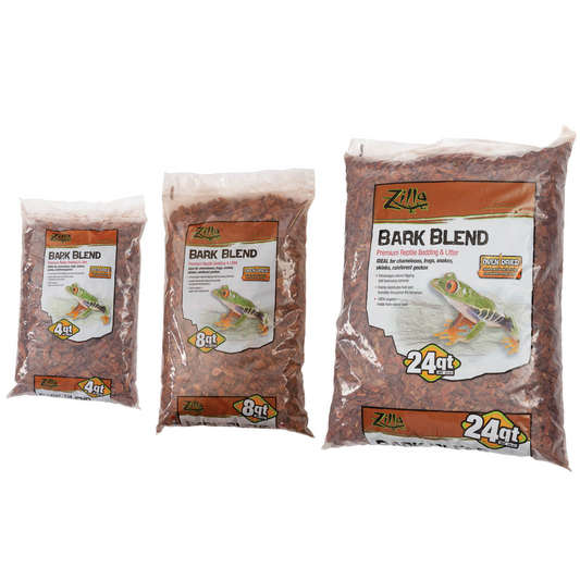 Zilla Bark Blend Premium Reptile Bedding & Litter -24 Quarts- DS