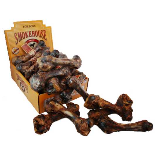 Smokehouse Treats Meaty Pork Bone - Single Unit - DS