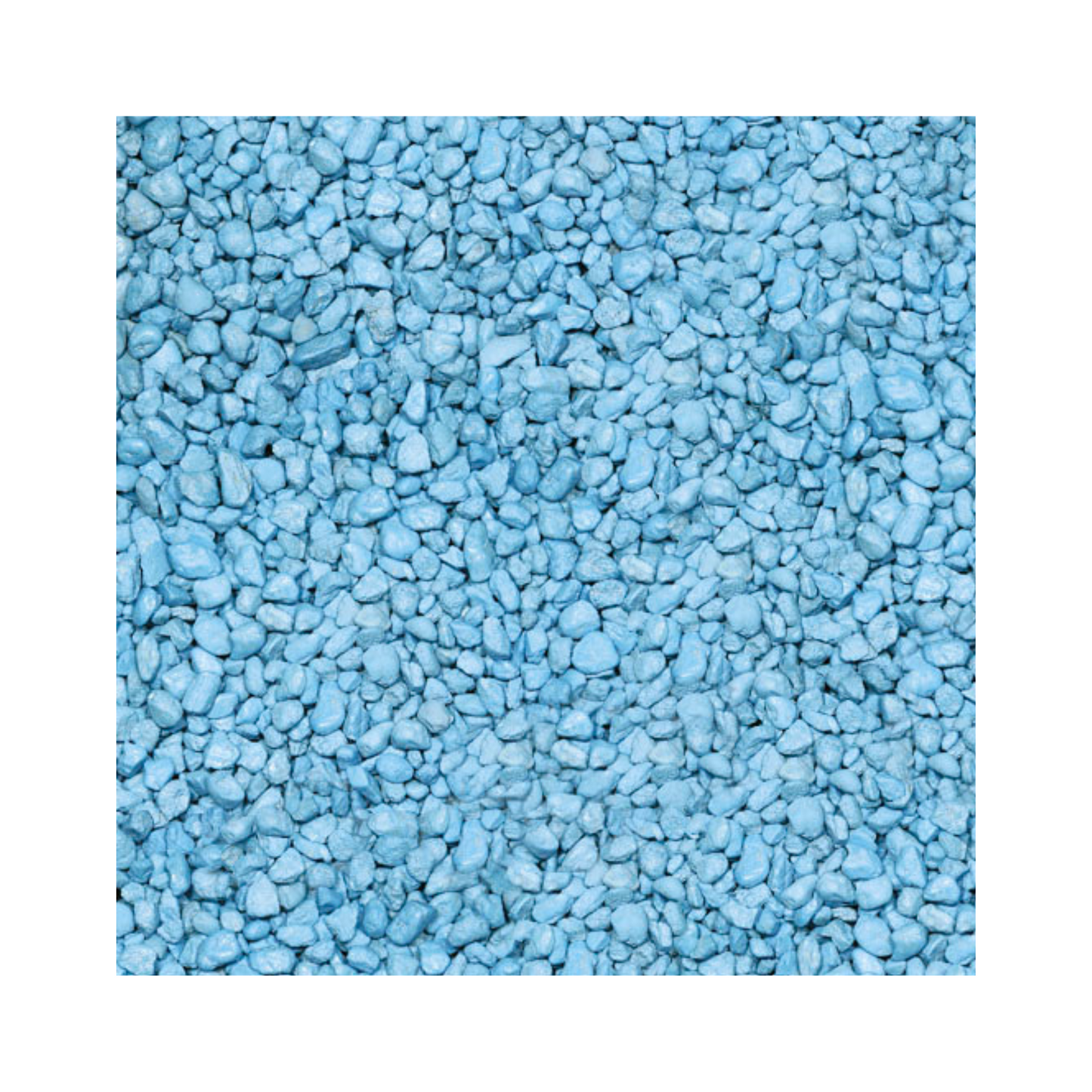 Pure Water Pebbles Aquarium Gravel - Heavenly Blue - DS