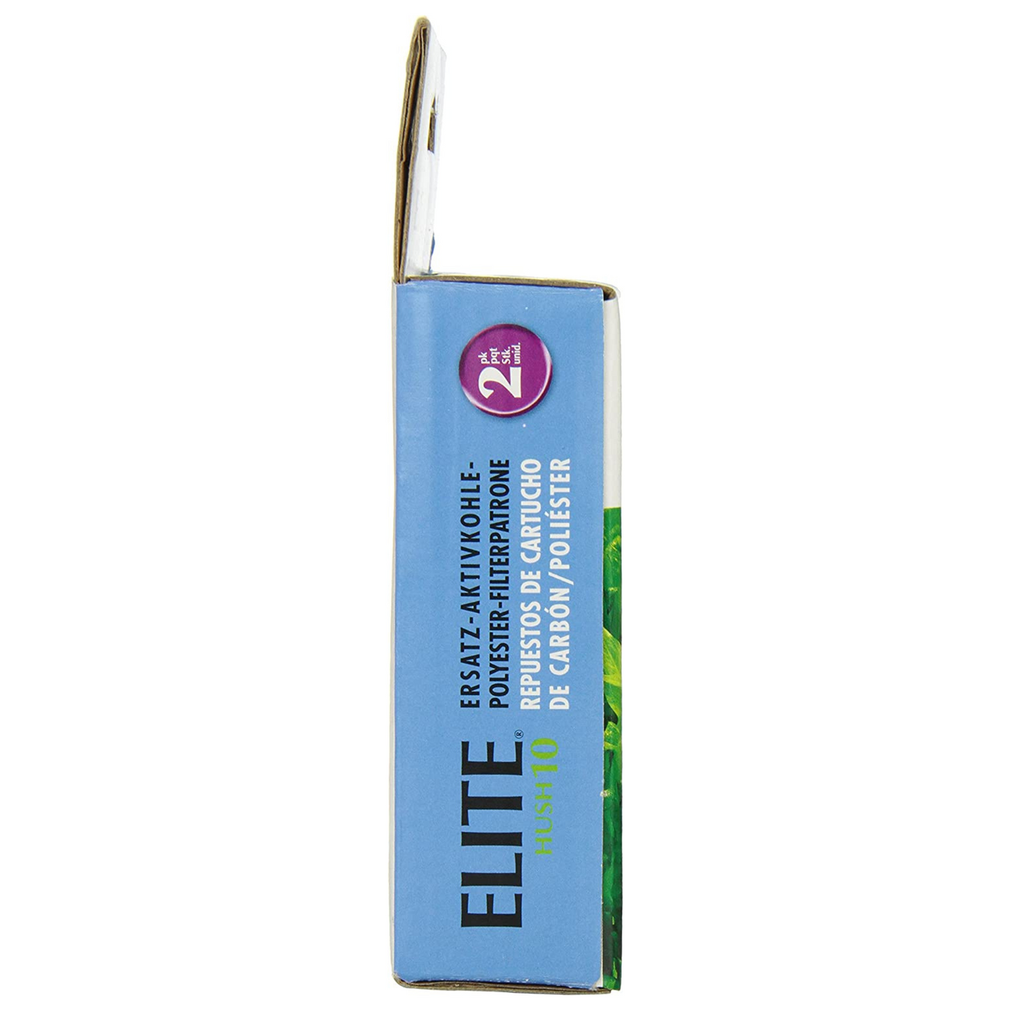 Elite Hush 10 Replacement Carbon / Polyester Cartridges (2 count) - DS