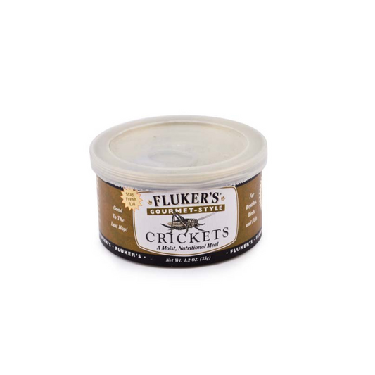 Flukers Gourmet Style Canned Crickets - DS