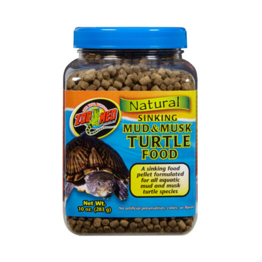 Zoo Med Natural Sinking Mud & Musk Turtle Food - 10 oz