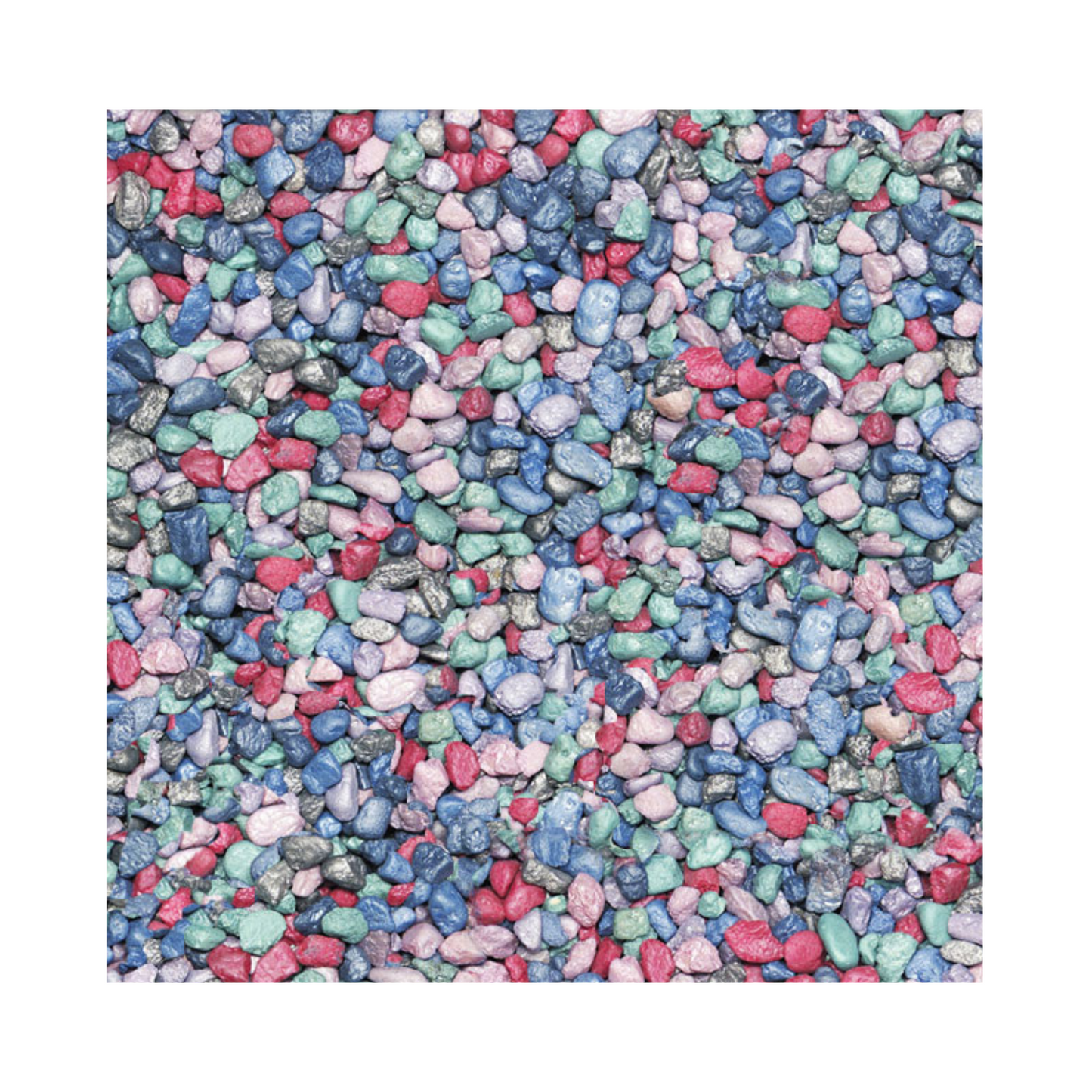 Pure Water Pebbles Aquarium Gravel - Rainbow Frost - DS