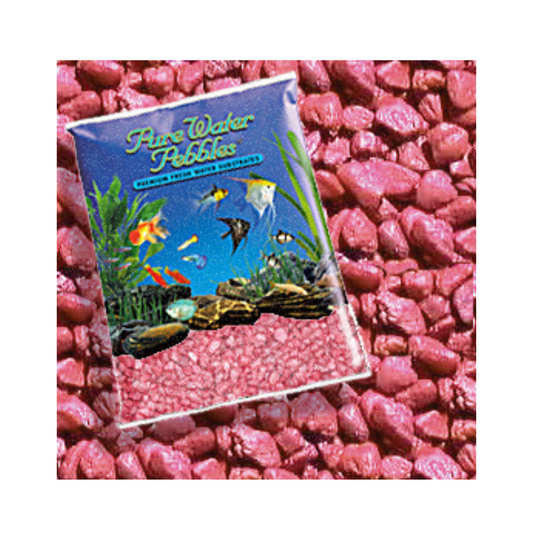 Pure Water Pebbles Aquarium Gravel - Red Frost - DS