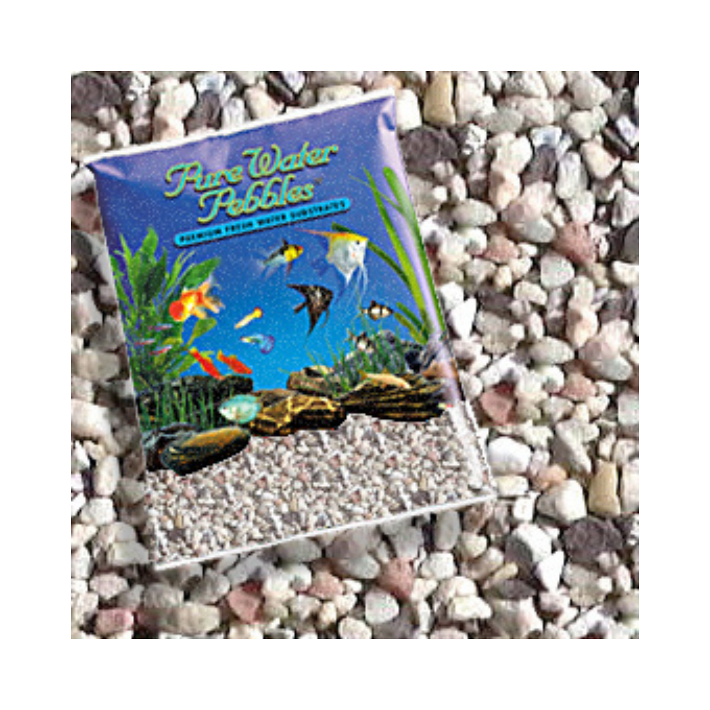 Pure Water Pebbles Aquarium Gravel - Custom Blend - DS