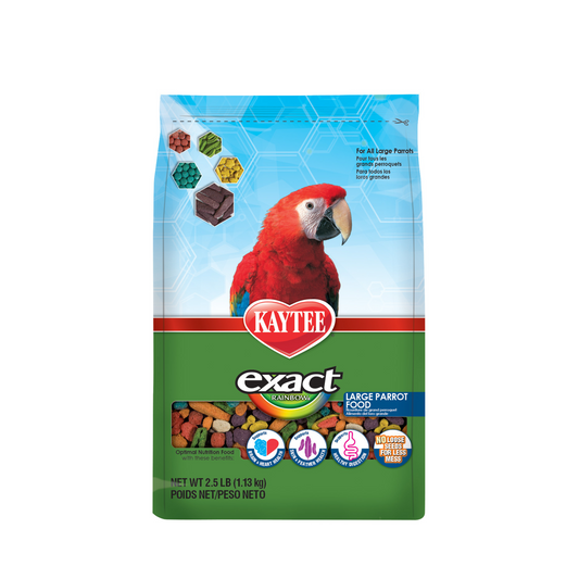 Kaytee Exact Rainbow Chunky Parrot Food - DS