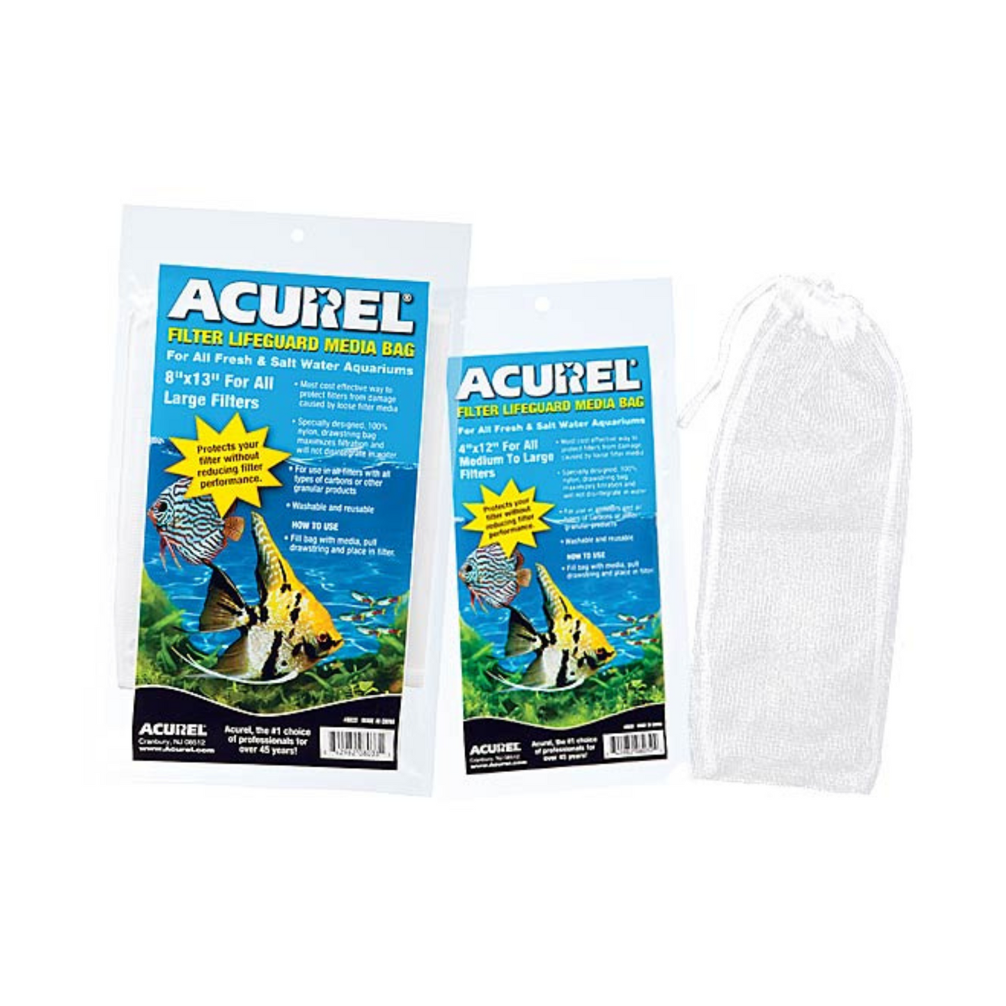 Acurel Filter Lifeguard Media Bag with Drawstring - DS