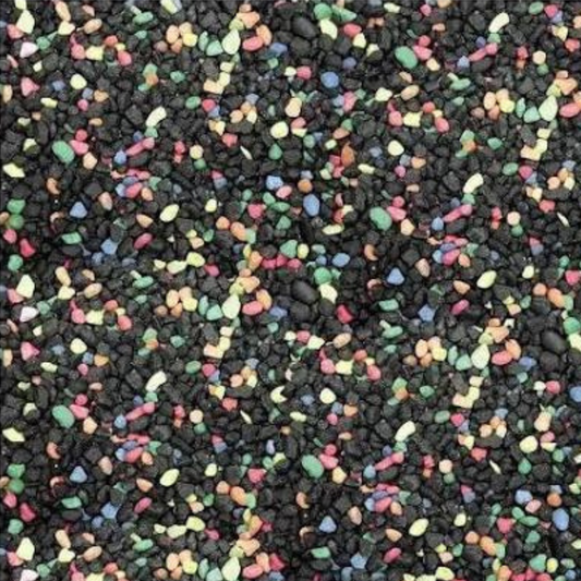 Pure Water Pebbles Aquarium Gravel - Black Beauty Pebble Mix - DS