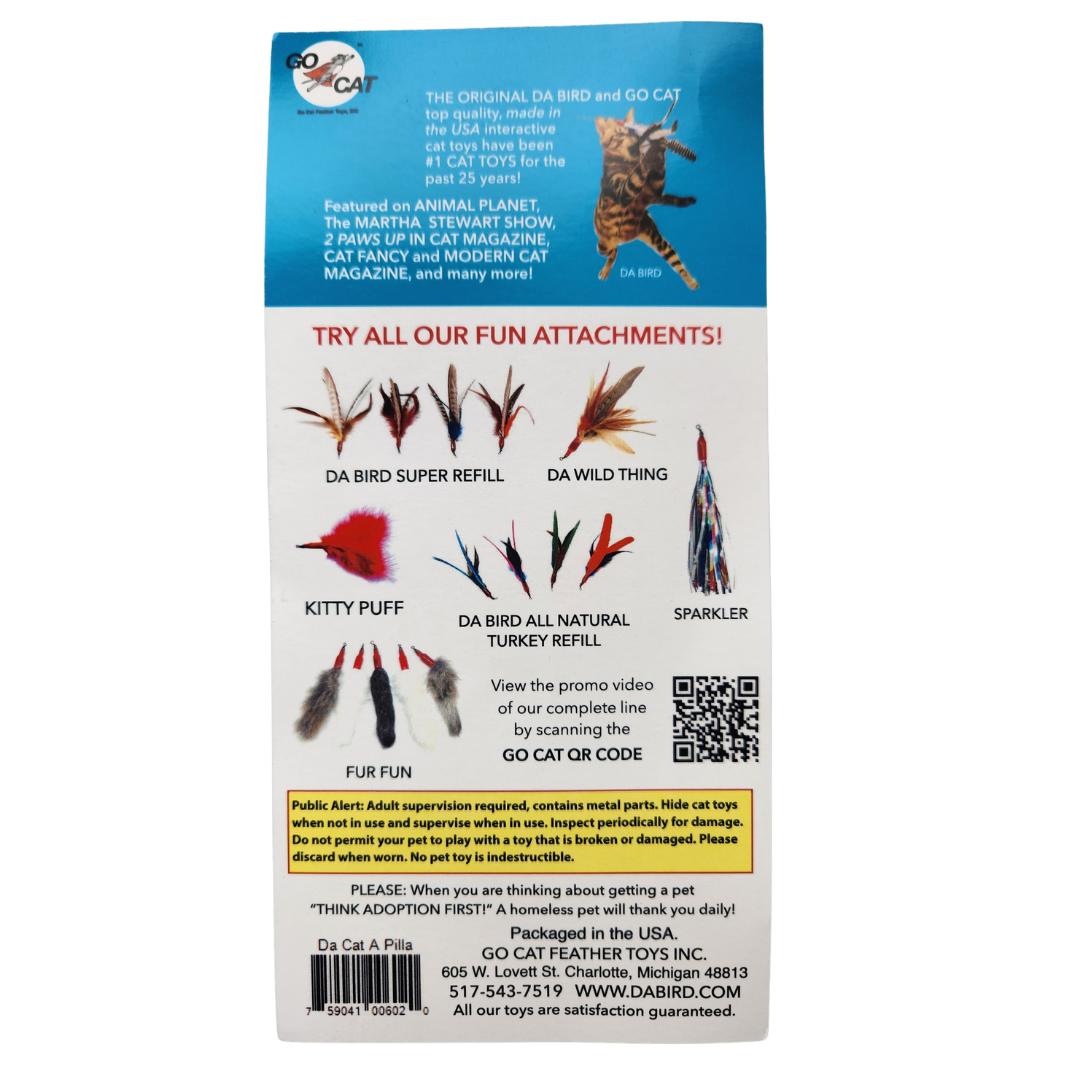 Go Cat Da Cat-A-Pila Wand Attachment Cat Toy