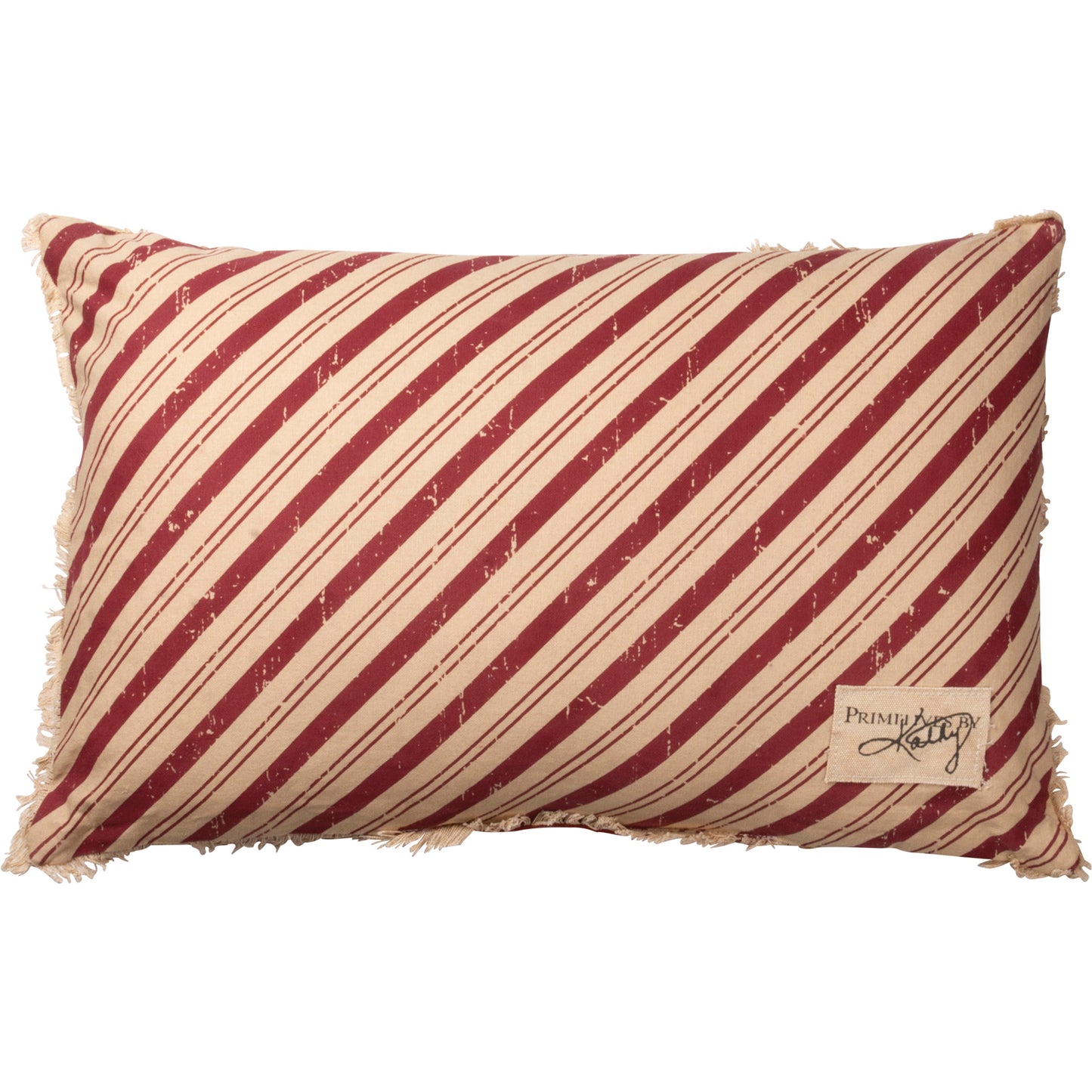 Primitives by Kathy Believe Candy Striped Throw Pillow - 22" x 14"