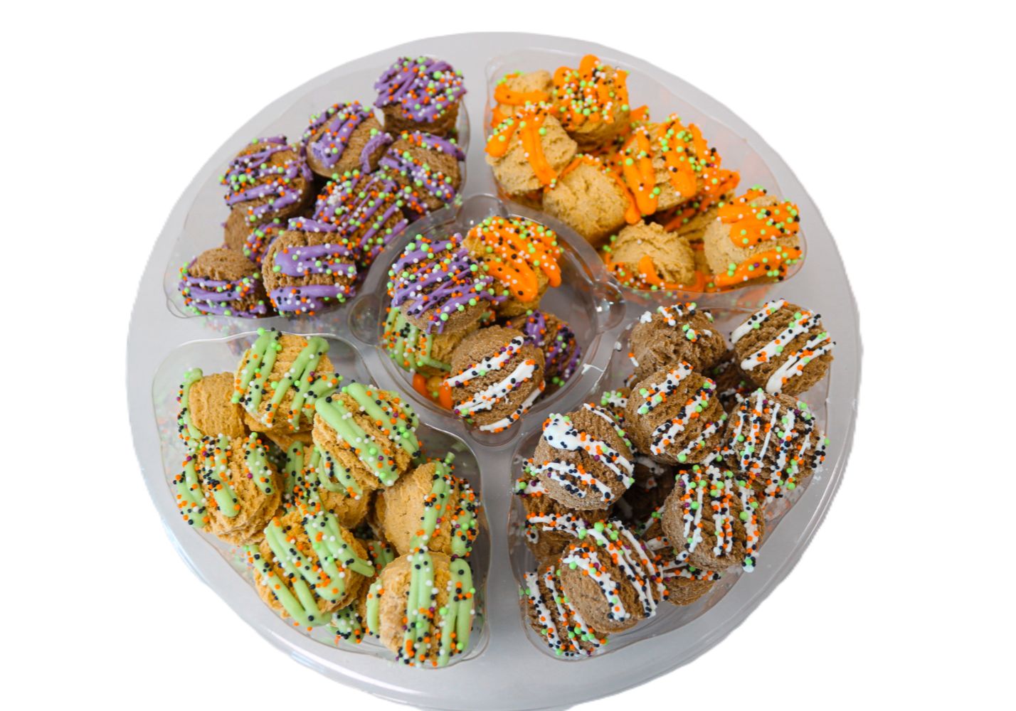 K9 Granola Factory Halloween Puppy Platter Dog Treats - Carob Candy Crunch Recipe Dog Treats