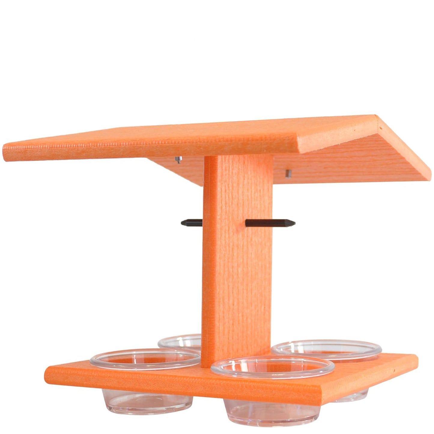 Nature's Select Orange Four Place Oriole Bird Feeder