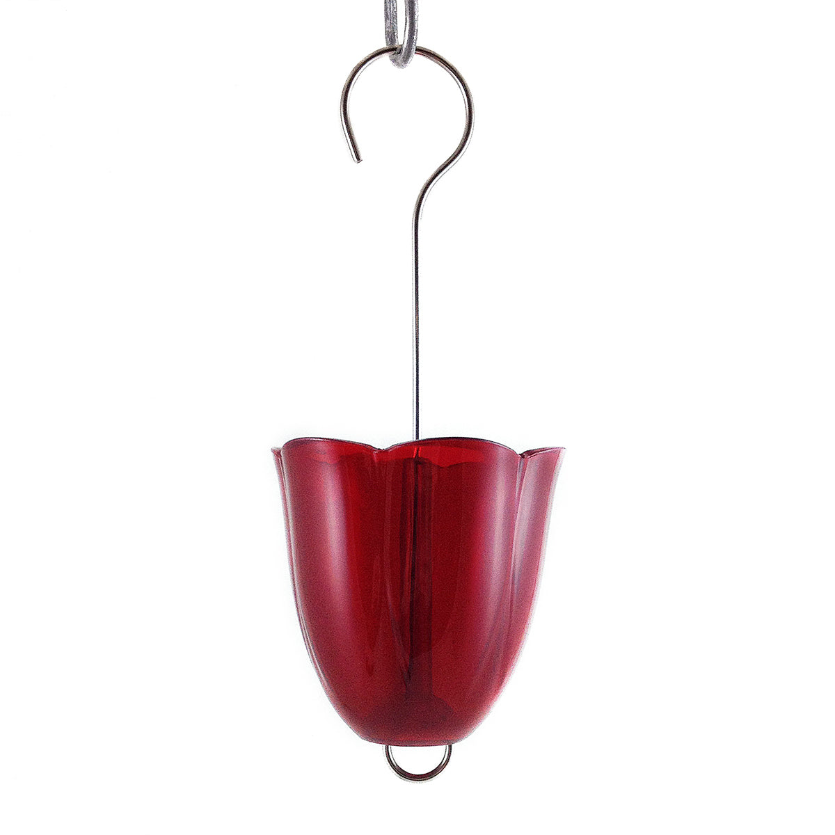 Droll Yankees Ant Moat Hummingbird Nectar Feeders - Ruby Red (6 oz)