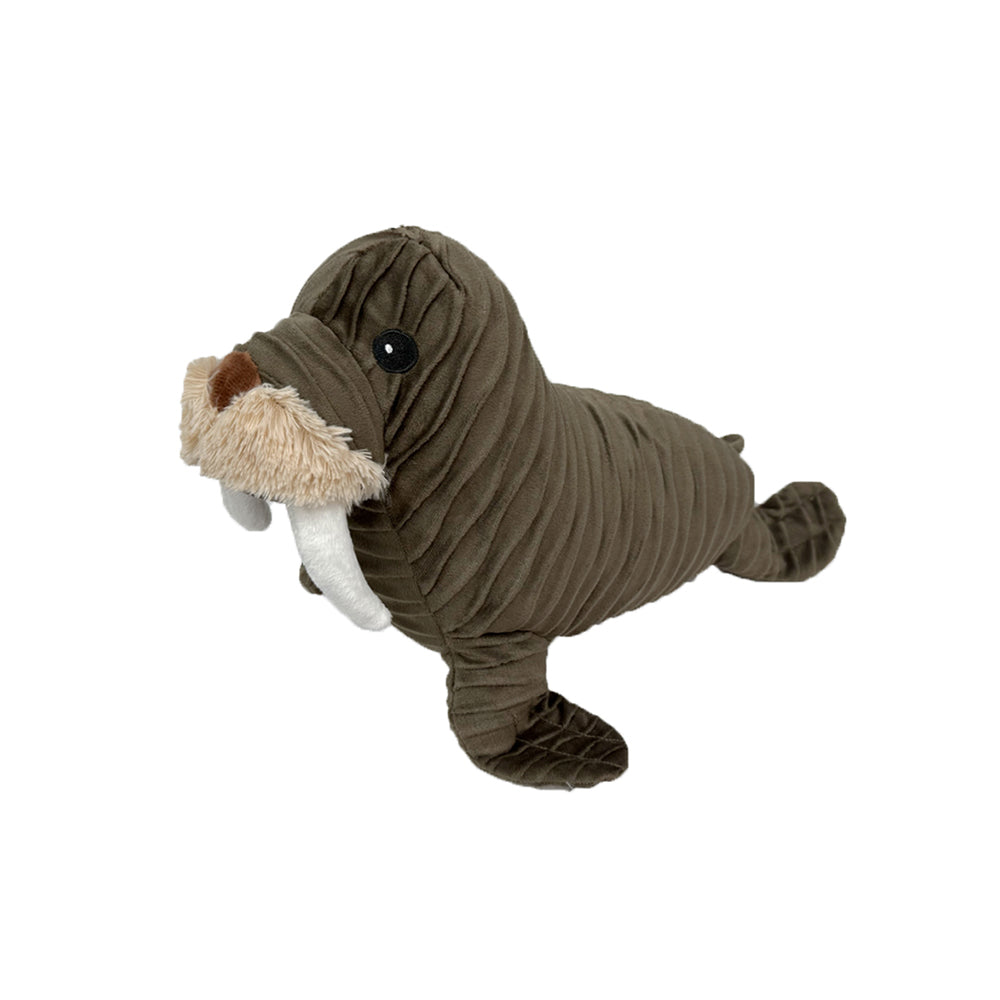 Petlou 12" Groovyz - Walrus Plush Dog Toy