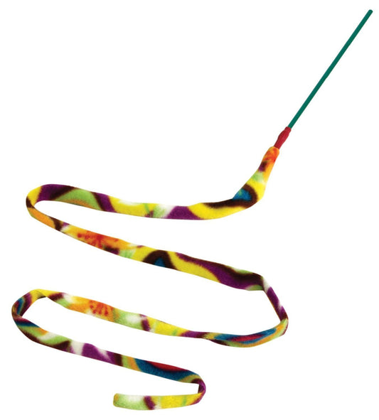 3-Pack Rainbow Cat Dancer-Cat Charmer Wand,Teaser-Cat & Kitten Toy!